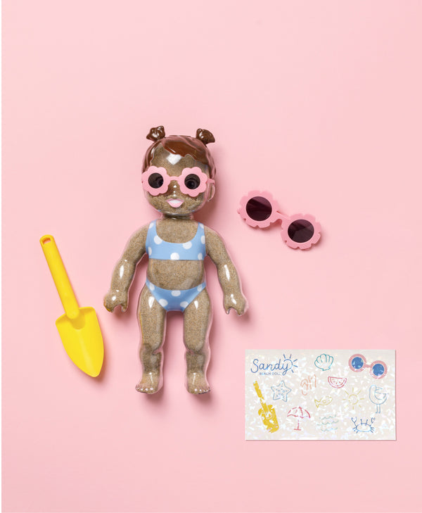 Sandy Beach Doll Kit - Periwinkle Blue